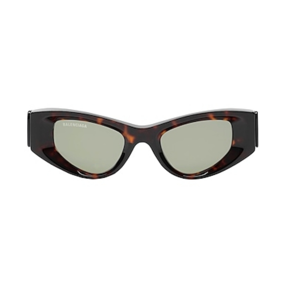 NEW BALENCIAGA WOMEN HAVANA BB0243S 002 SUNGLASSES - Picture 4 of 7